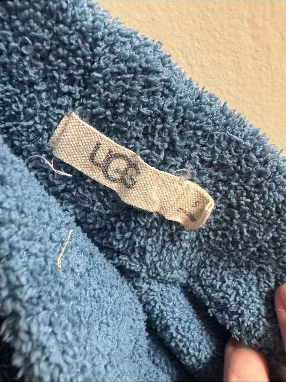 UGG Plush Fleece Lounge Pants - Sky Blue - Picture 5 of 6